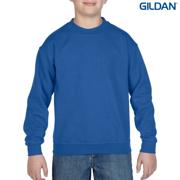 18000B Gildan Heavy Blend Youth Crewneck Sweatshirt Promotional Products, Corporate Gifts and Branded Apparel