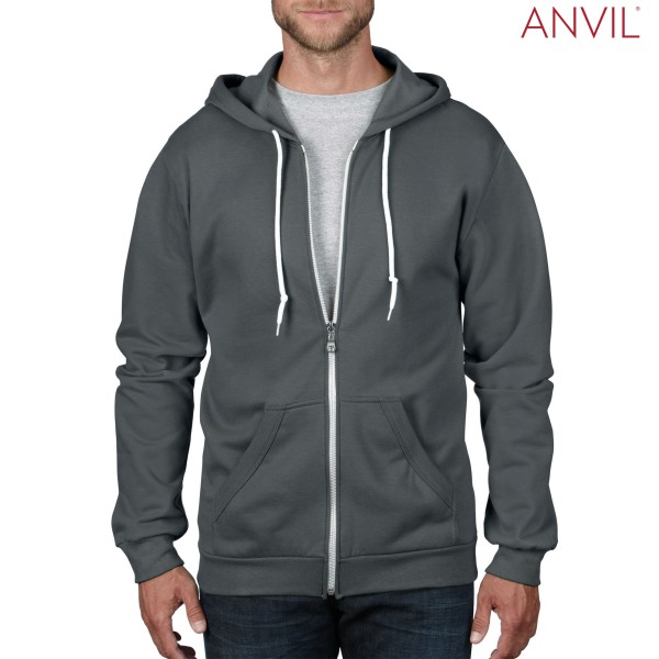 71600 Anvil Adult Full-Zip Hooded Fleece Promotional Products, Corporate Gifts and Branded Apparel