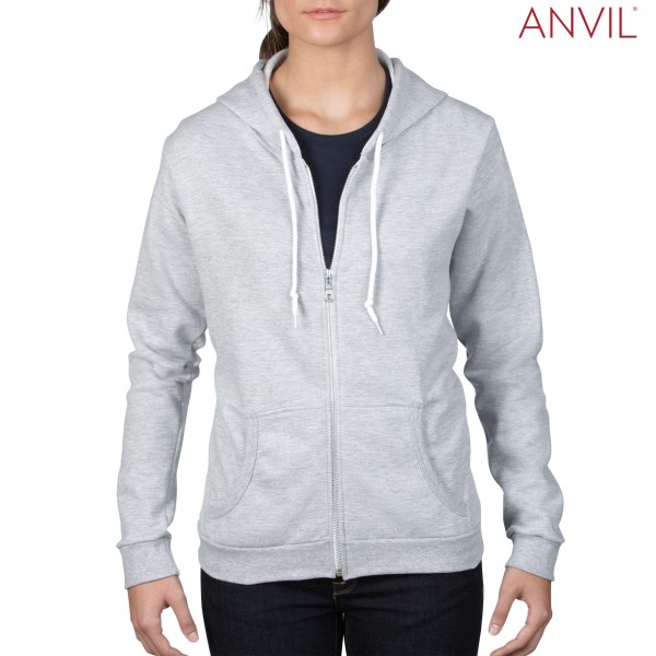 71600FL Anvil Ladies Full-Zip Hooded Fleece Promotional Products, Corporate Gifts and Branded Apparel