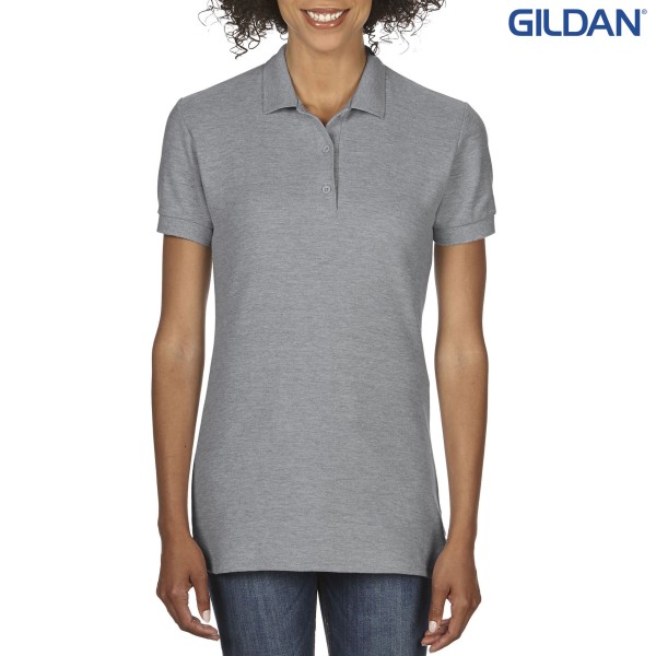 82800L Gildan DryBlend Ladies Double Pique Sport Shirt Promotional Products, Corporate Gifts and Branded Apparel