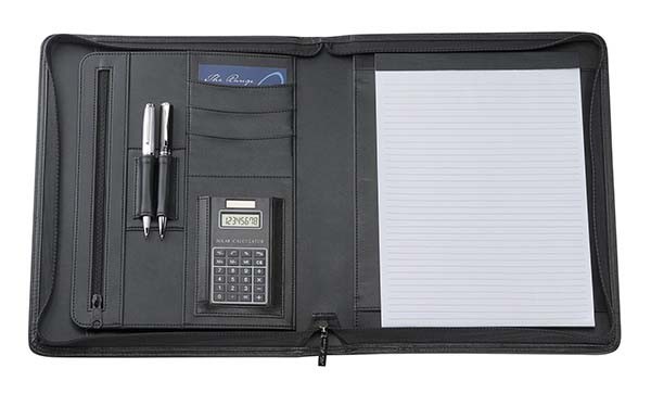 A4 Bonded Leather Compendium Promotional Products, Corporate Gifts and Branded Apparel