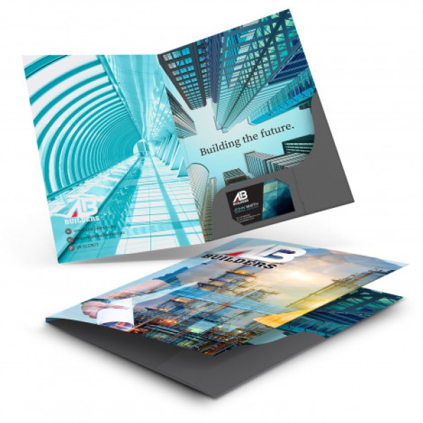 A4 Presentation Folder with Spine Promotional Products, Corporate Gifts and Branded Apparel
