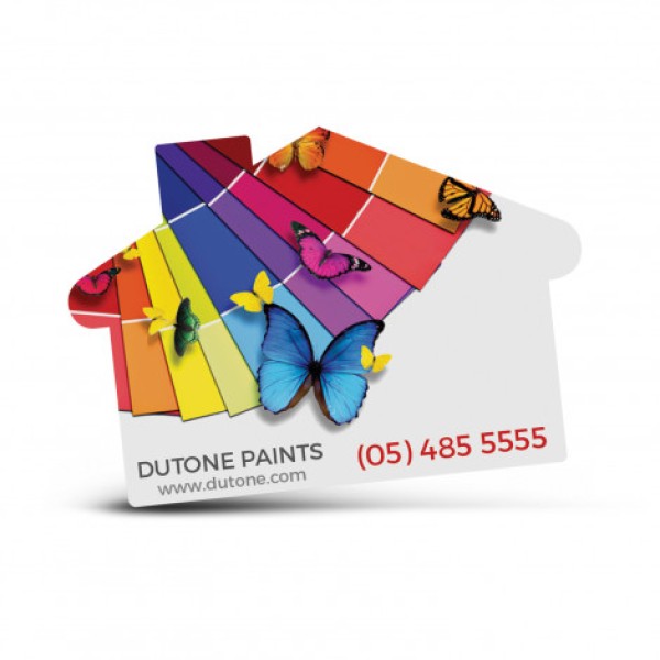 AD Labels 70 x 50mm - House Shaped Promotional Products, Corporate Gifts and Branded Apparel