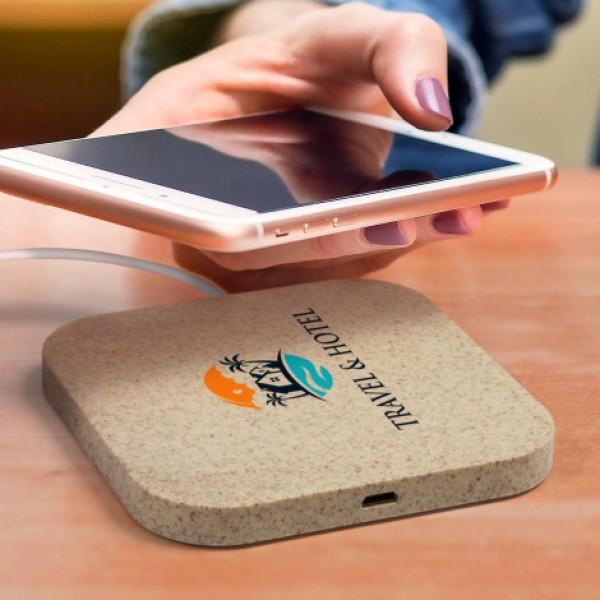 Alias Wireless Charger - Square Promotional Products, Corporate Gifts and Branded Apparel