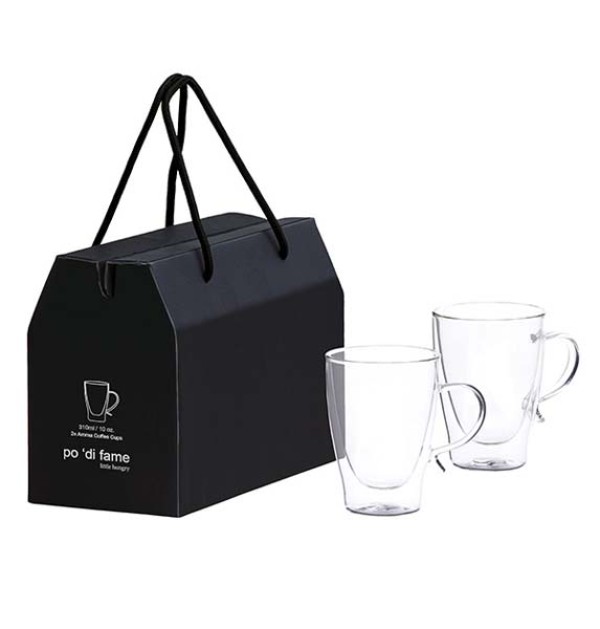 Aroma Glass Coffee Cup Set Promotional Products, Corporate Gifts and Branded Apparel