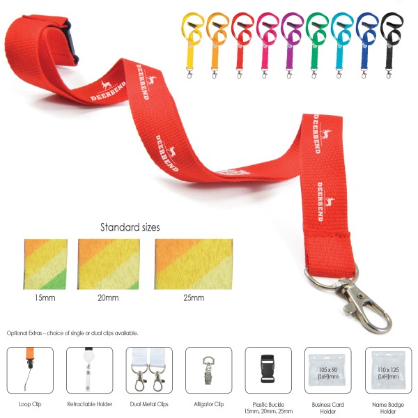 Artemis Woven Lanyard Promotional Products, Corporate Gifts and Branded Apparel