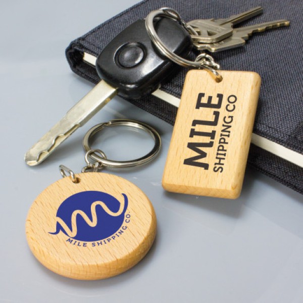Artisan Key Ring - Round 
 Promotional Products, Corporate Gifts and Branded Apparel