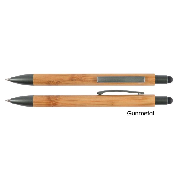 Aspen Bamboo Pen / Stylus Promotional Products, Corporate Gifts and Branded Apparel
