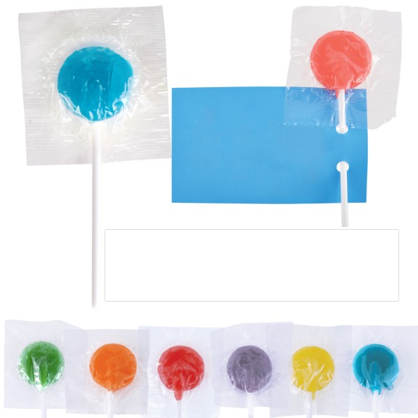 Assorted Colour Lollipops Promotional Products, Corporate Gifts and Branded Apparel