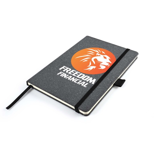 Astro Hard Cover Recycled Leather Notebook Promotional Products, Corporate Gifts and Branded Apparel