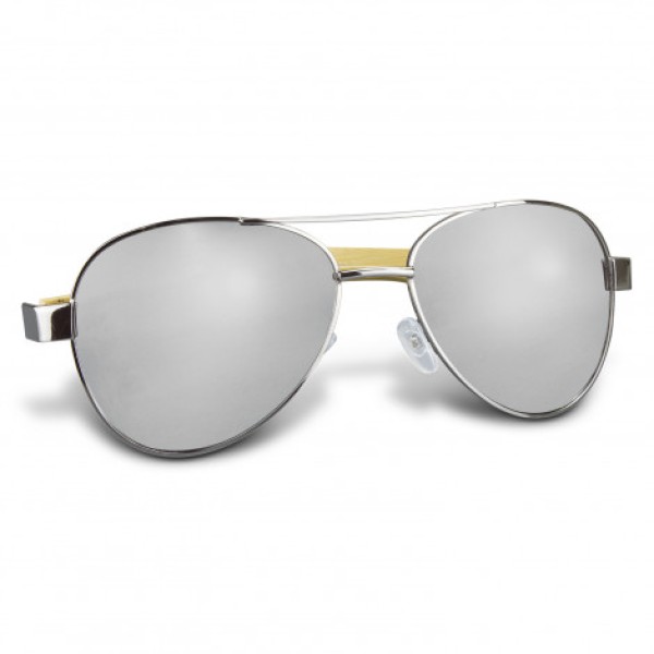 Aviator Mirror Lens Sunglasses - Bamboo Promotional Products, Corporate Gifts and Branded Apparel