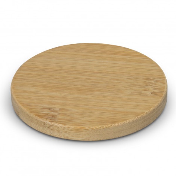 Bamboo Bottle Opener Coaster - Round Promotional Products, Corporate Gifts and Branded Apparel