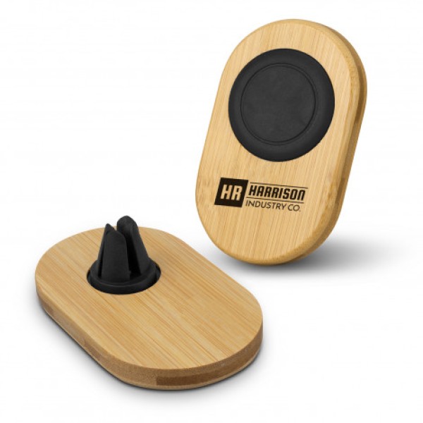 Bamboo Car Phone Holder Promotional Products, Corporate Gifts and Branded Apparel