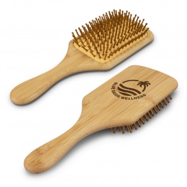 Bamboo Hair Brush Promotional Products, Corporate Gifts and Branded Apparel