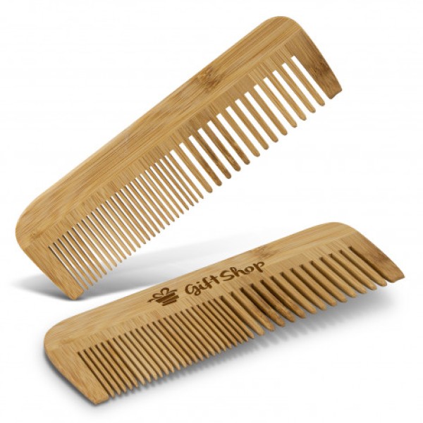 Bamboo Hair Comb Promotional Products, Corporate Gifts and Branded Apparel