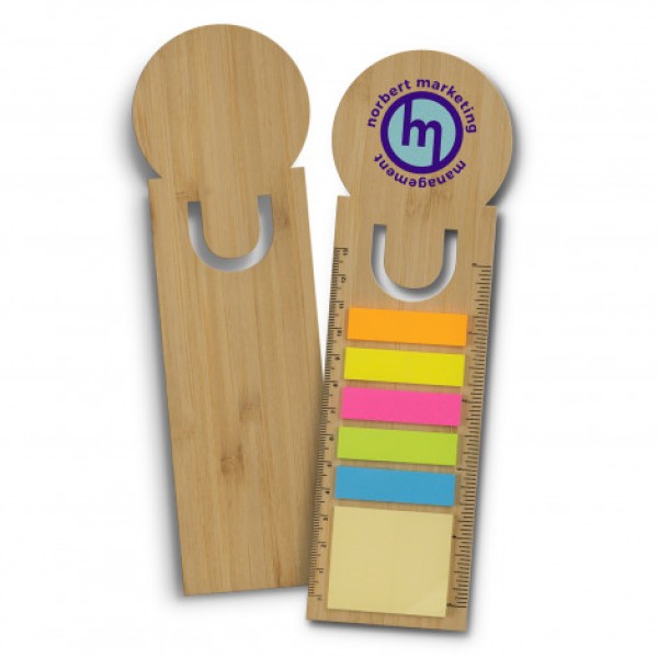Bamboo Ruler Bookmark - Round Promotional Products, Corporate Gifts and Branded Apparel