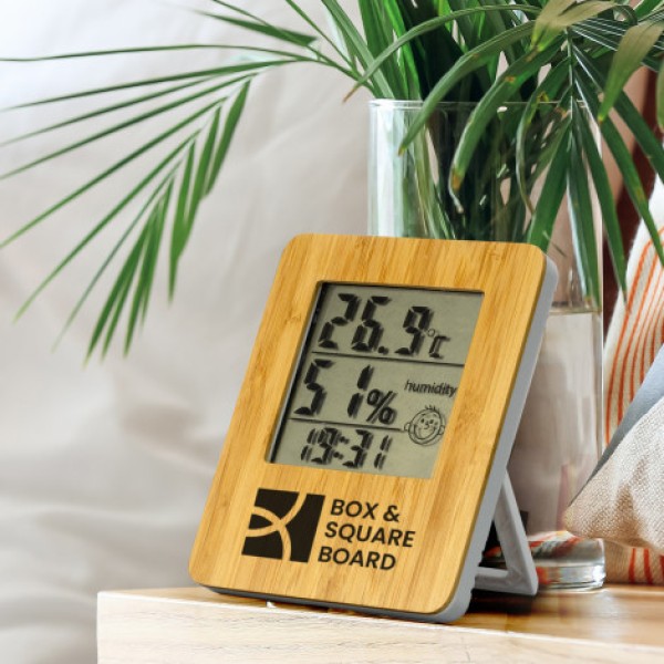 Bamboo Weather Station Promotional Products, Corporate Gifts and Branded Apparel