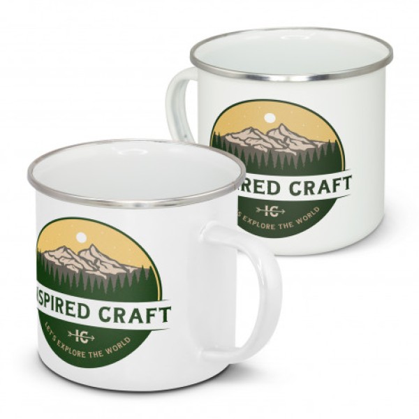 Bendigo Enamel Mug - Full Colour Promotional Products, Corporate Gifts and Branded Apparel