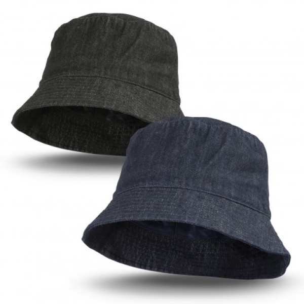 Beverley Denim Bucket Hat Promotional Products, Corporate Gifts and Branded Apparel