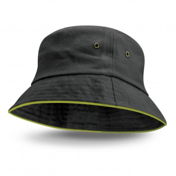Bondi Bucket Hat - Coloured Sandwich Trim Promotional Products, Corporate Gifts and Branded Apparel