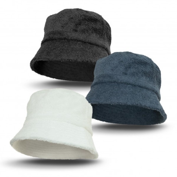 Bondi Terry Towelling Bucket Hat Promotional Products, Corporate Gifts and Branded Apparel