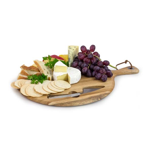 Brie Cheese Board And Knife Set Promotional Products, Corporate Gifts and Branded Apparel