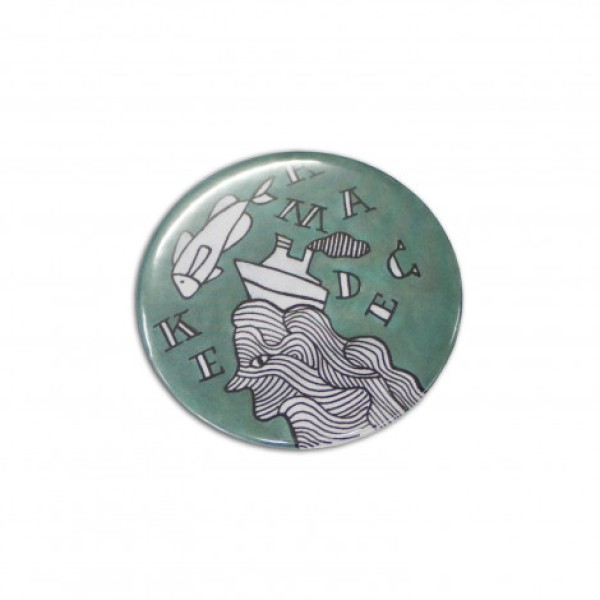 Button Badge Round - 58mm Promotional Products, Corporate Gifts and Branded Apparel