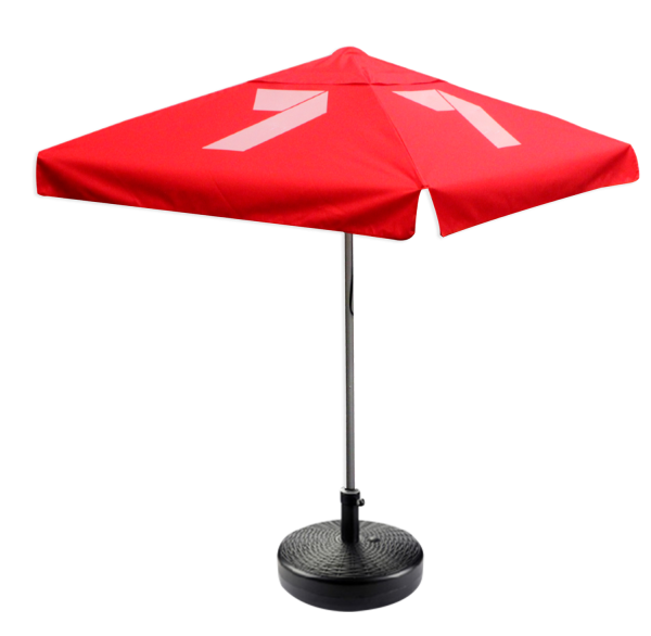 Café Umbrella with Valance 2m x 2m  Promotional Products, Corporate Gifts and Branded Apparel