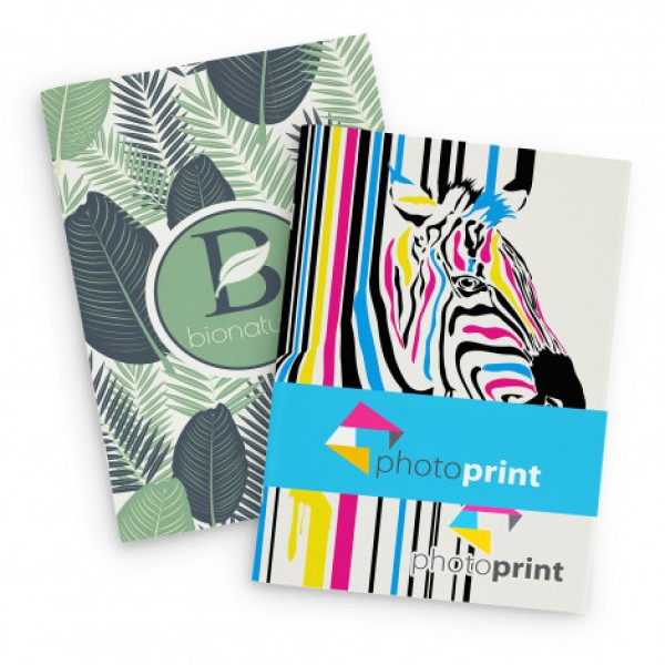 Camri Full Colour Notebook - Large Promotional Products, Corporate Gifts and Branded Apparel