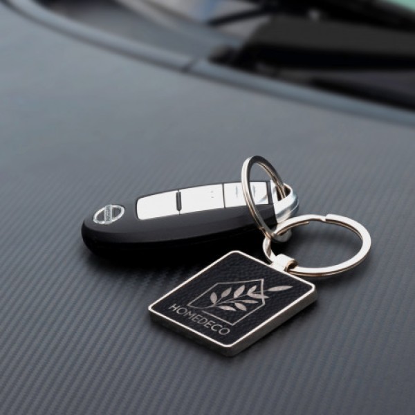 Capulet Key Ring - Square Promotional Products, Corporate Gifts and Branded Apparel