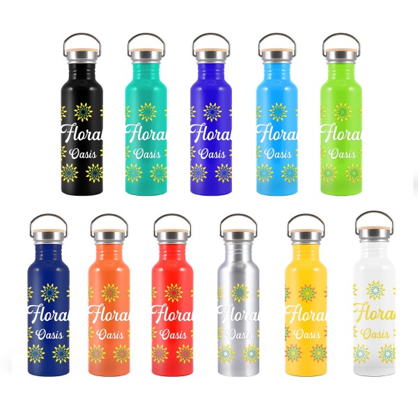 Chat Recycled Aluminium Drink Bottle Promotional Products, Corporate Gifts and Branded Apparel