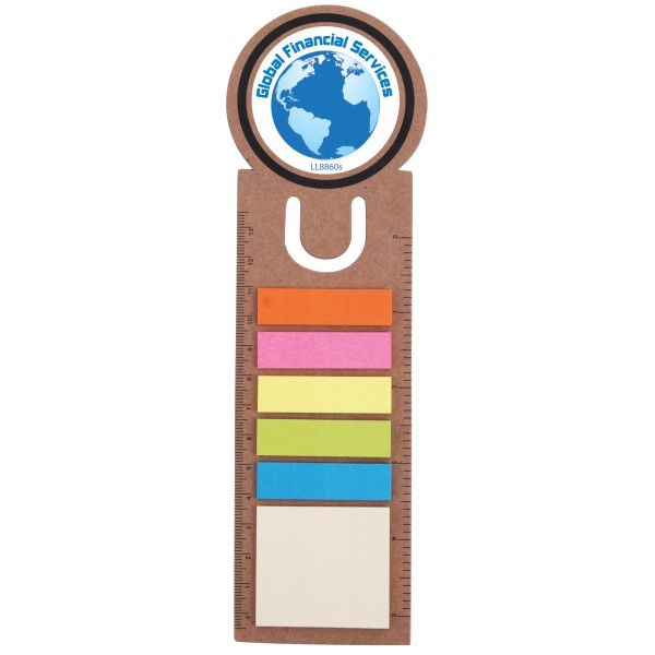 Circle Bookmark / Noteflag Ruler Promotional Products, Corporate Gifts and Branded Apparel