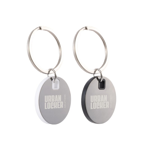 Circle Stainless Steel Keytag Promotional Products, Corporate Gifts and Branded Apparel