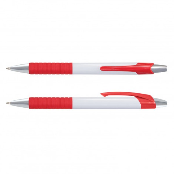 Cleo Pen - White Barrel Promotional Products, Corporate Gifts and Branded Apparel