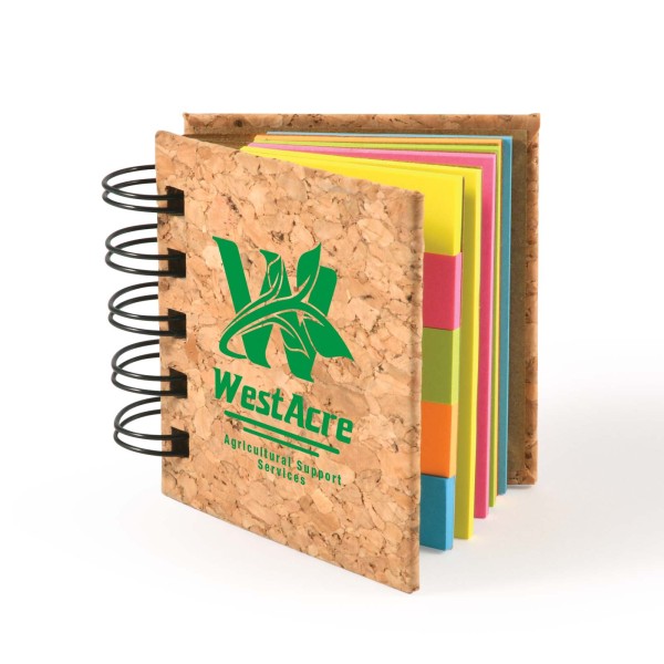 Codex Cork Sticky Notes Promotional Products, Corporate Gifts and Branded Apparel
