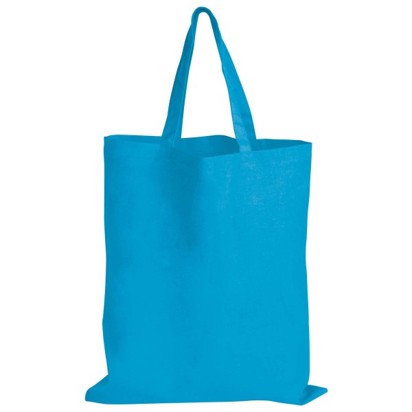 Coloured Cotton Short Handle Tote Bag Promotional Products, Corporate Gifts and Branded Apparel