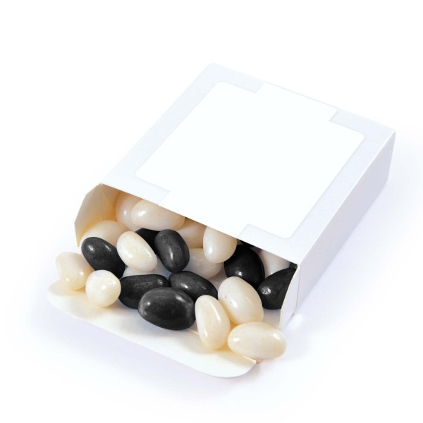 Corporate Colour Jelly Beans in 50g Box Promotional Products, Corporate Gifts and Branded Apparel