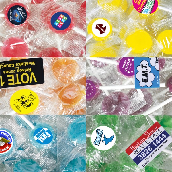 Corporate Colour Lollipops Promotional Products, Corporate Gifts and Branded Apparel