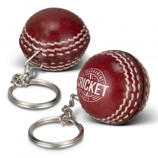 Cricket Ball Key Ring Promotional Products, Corporate Gifts and Branded Apparel