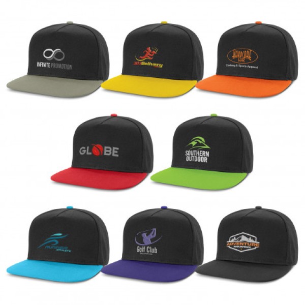 Crusade Flat Peak Cap Promotional Products, Corporate Gifts and Branded Apparel