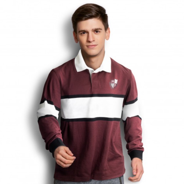Custom Rugby Shirt Promotional Products, Corporate Gifts and Branded Apparel