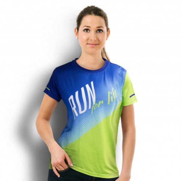 Custom Womens Sports T-Shirt Promotional Products, Corporate Gifts and Branded Apparel