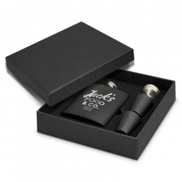 Dalmore Hip Flask Gift Set Promotional Products, Corporate Gifts and Branded Apparel