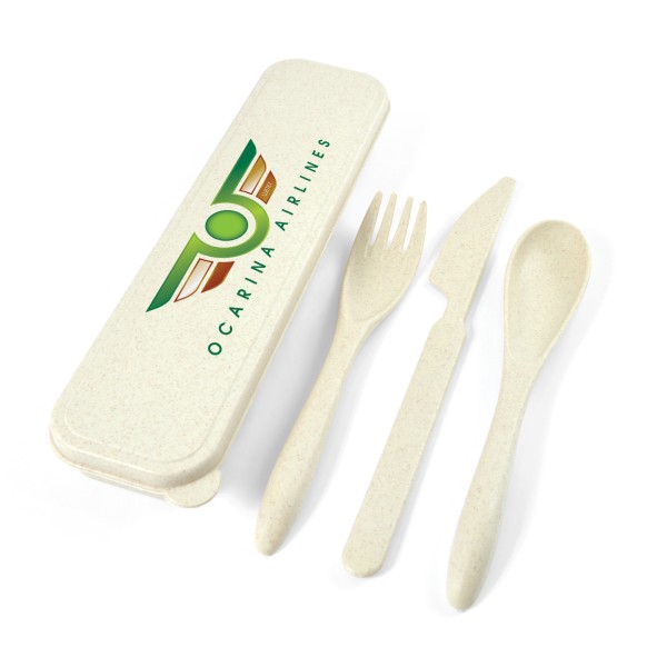 Delish Eco Cutlery Set Promotional Products, Corporate Gifts and Branded Apparel