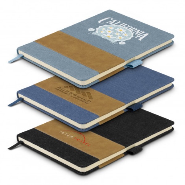 Denim Notebook Promotional Products, Corporate Gifts and Branded Apparel