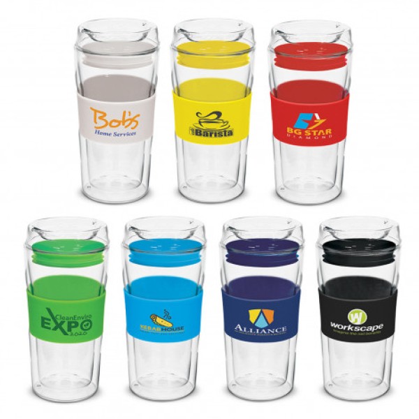 Divino Double Wall Glass Cup Promotional Products, Corporate Gifts and Branded Apparel
