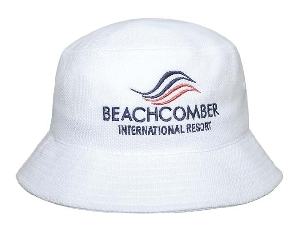 Double Pique Mesh Bucket Hat Promotional Products, Corporate Gifts and Branded Apparel