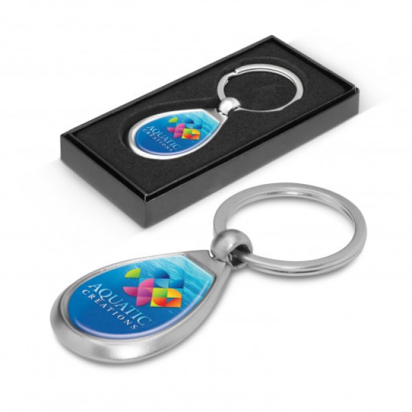 Drop Metal Key Ring Promotional Products, Corporate Gifts and Branded Apparel