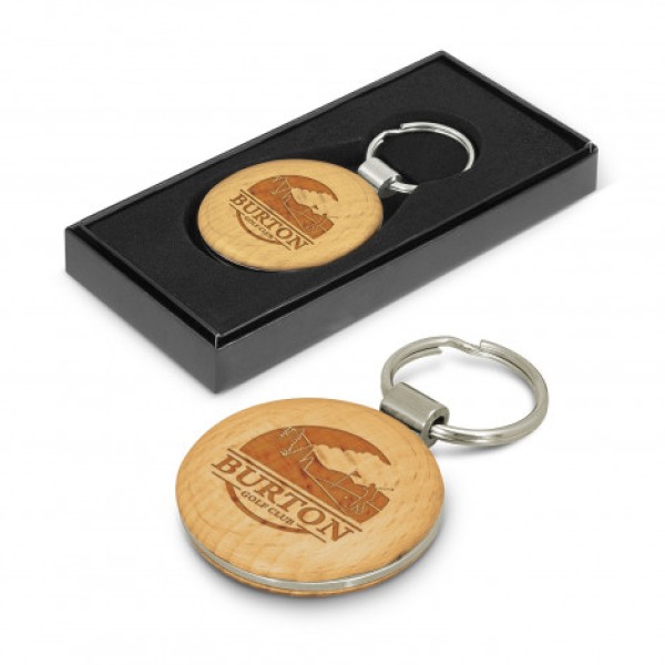 Echo Key Ring - Round Promotional Products, Corporate Gifts and Branded Apparel