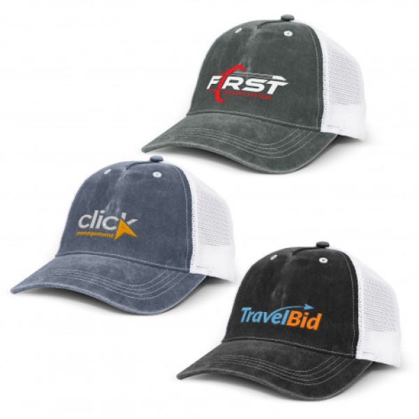 Faded Trucker Cap Promotional Products, Corporate Gifts and Branded Apparel